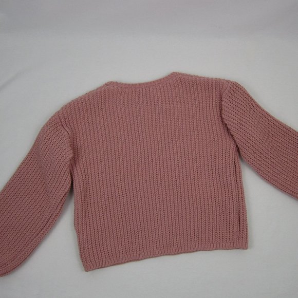 H&M Chunky Pink Sweater size EUC - Picture 2 of 9